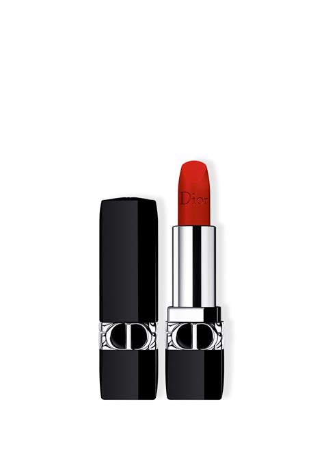 dior rouge velvet 760|Dior rouge 999 matte.